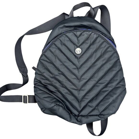 Ivivva by Lululemon Black Bringing it Quilted Backpack - Picture 1 of 7